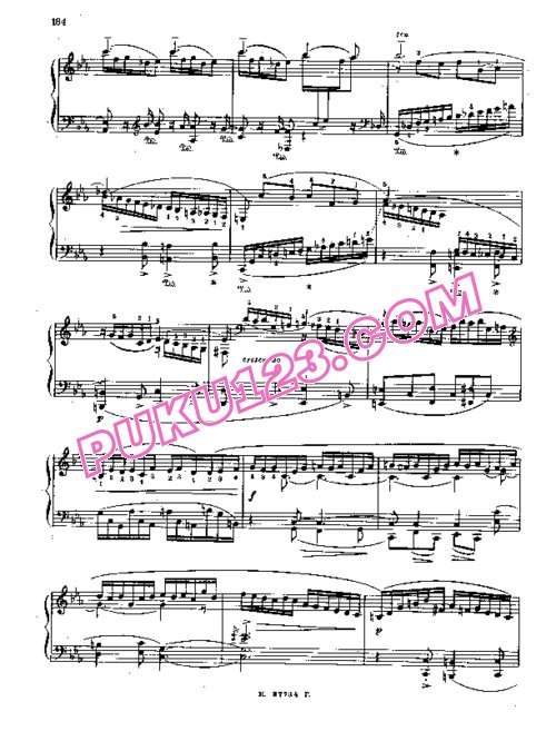 天天钢琴网-免费下载Medtner - Etude in c Minor