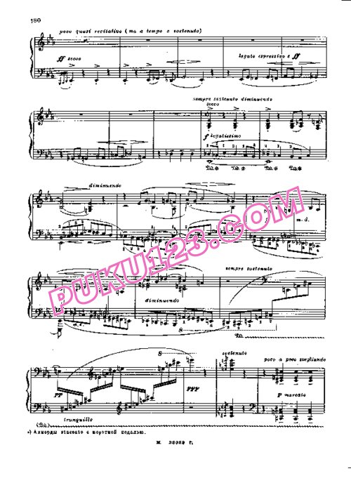 天天钢琴网-免费下载Medtner - Sonata Tragica Op.39-5