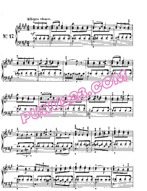天天钢琴网-免费下载Mendelssohn songs wo words 102 5