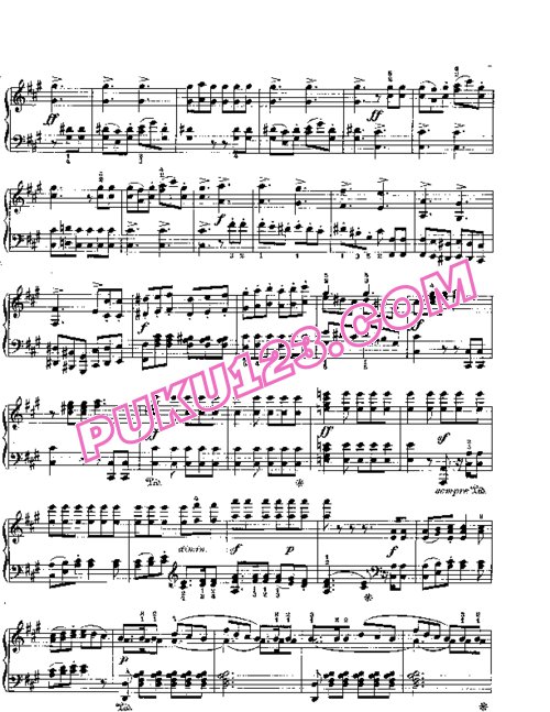 天天钢琴网-免费下载Mendelssohn songs wo words 19 3