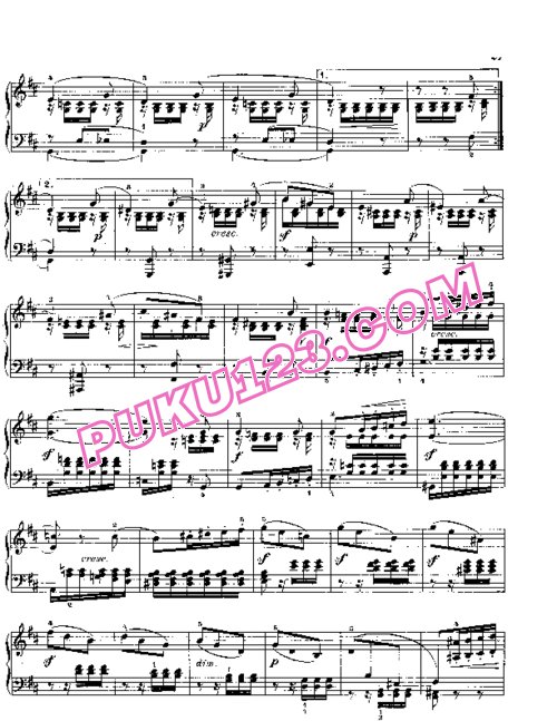 天天钢琴网-免费下载Mendelssohn songs wo words 30 4