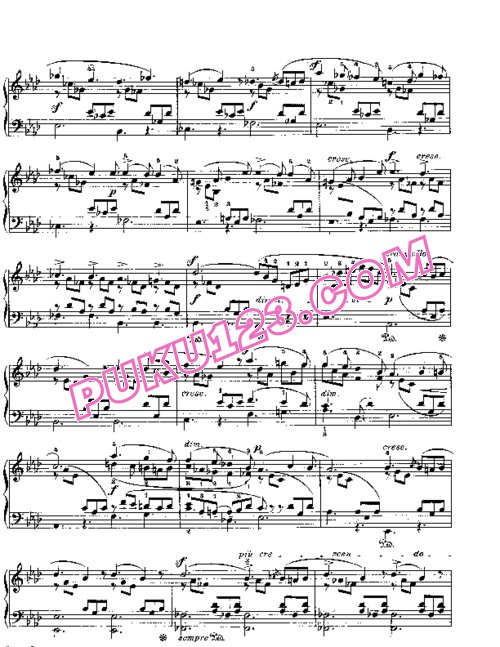 天天钢琴网-免费下载Mendelssohn songs wo words 53 1