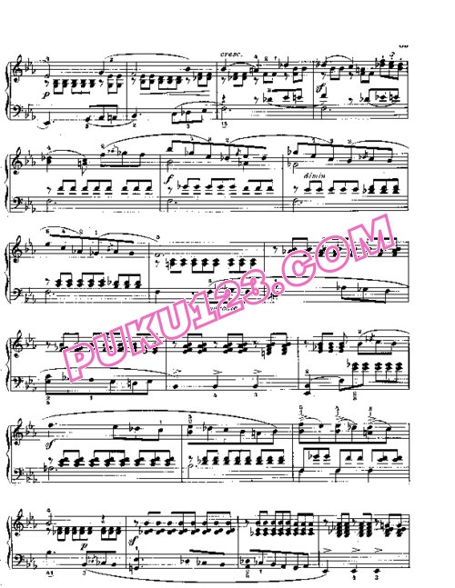 天天钢琴网-免费下载Mendelssohn songs wo words 53 2