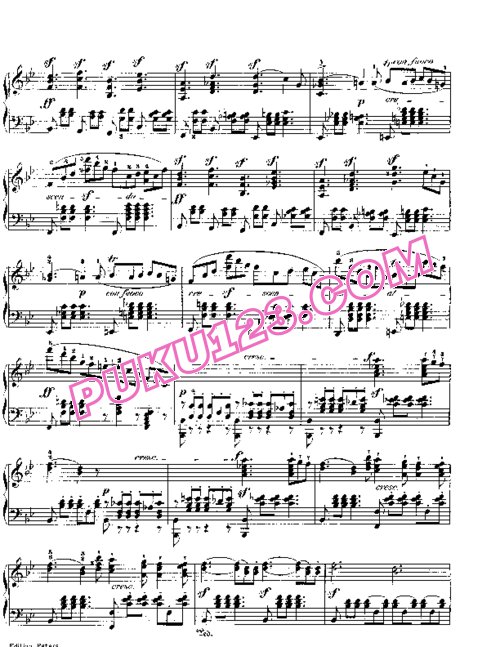 天天钢琴网-免费下载Mendelssohn songs wo words 62 2