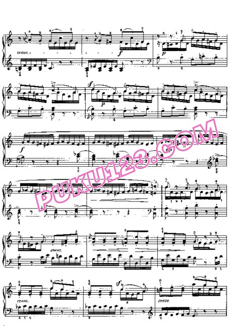 天天钢琴网-免费下载Mendelssohn songs wo words 67 4