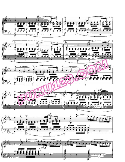 天天钢琴网-免费下载Mendelssohn songs wo words 85 3