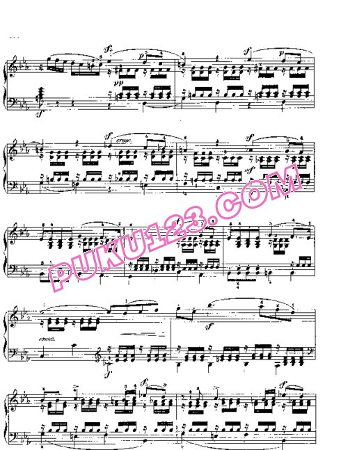 天天钢琴网-免费下载Mendelssohn songs wo words 85 3