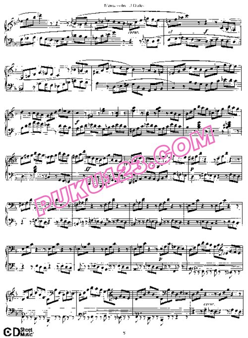 天天钢琴网-免费下载Mendelssohn - 3 Etudes Op.104b
