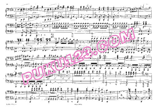 天天钢琴网-免费下载Mendelssohn - Ein Sommernachtstraum Overture Op.21 - 4 Hands 四手联弹