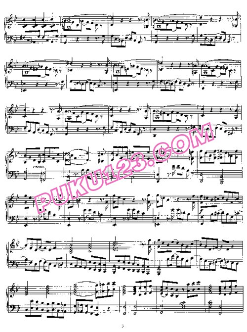 天天钢琴网-免费下载Mendelssohn - 3 Preludes Op.104a