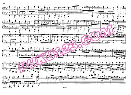天天钢琴网-免费下载Mendelssohn - Scherzo from Midsummer Nights Dream - 4 Hands 四手联弹