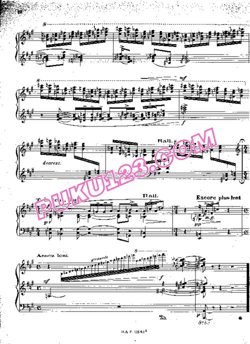 天天钢琴网-免费下载Messiaen - 8 Préludes pour piano