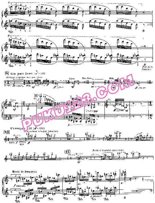天天钢琴网-免费下载Messiaen - Oiseaux Exotiques for piano and small orchestra