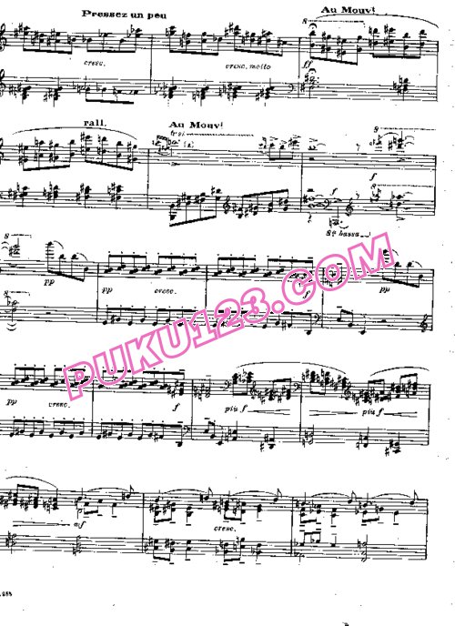天天钢琴网-免费下载Messiaen - Rondeau