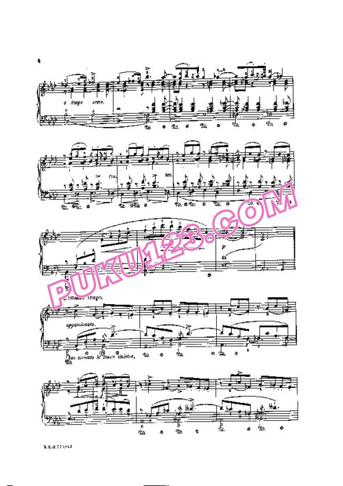 天天钢琴网-免费下载Moszkowski - Albumblatt Op.2