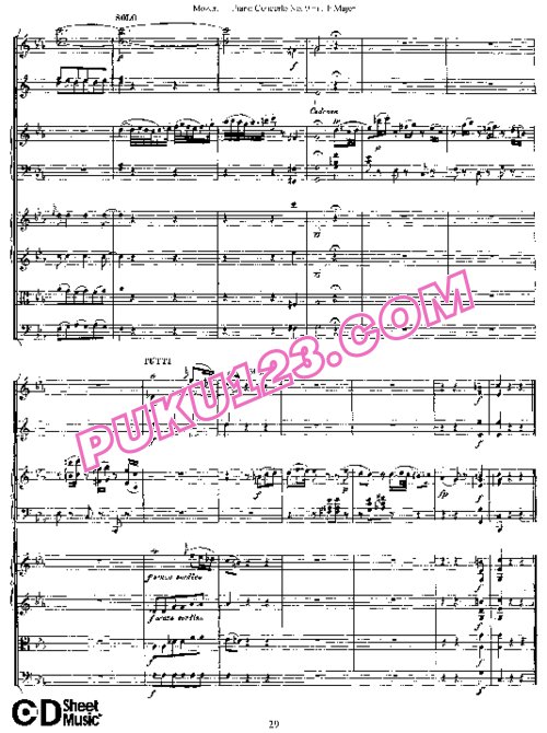 天天钢琴网-免费下载09.Mozart - Piano Concerto No.9 in Eb Major K.271 - Full Score
