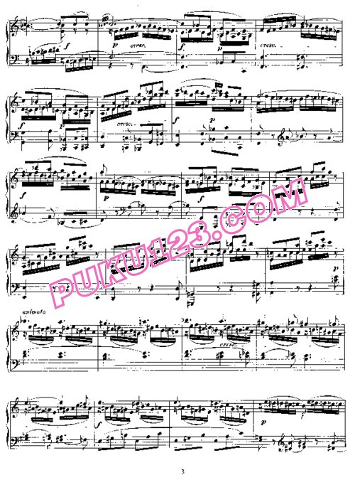 天天钢琴网-免费下载Mozart - KV 511 - Rondo A minor