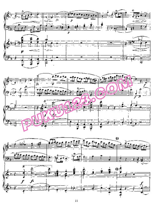 天天钢琴网-免费下载Mozart - Grieg - Piano Sonata in F Major K.533,494 - 2 Pianos