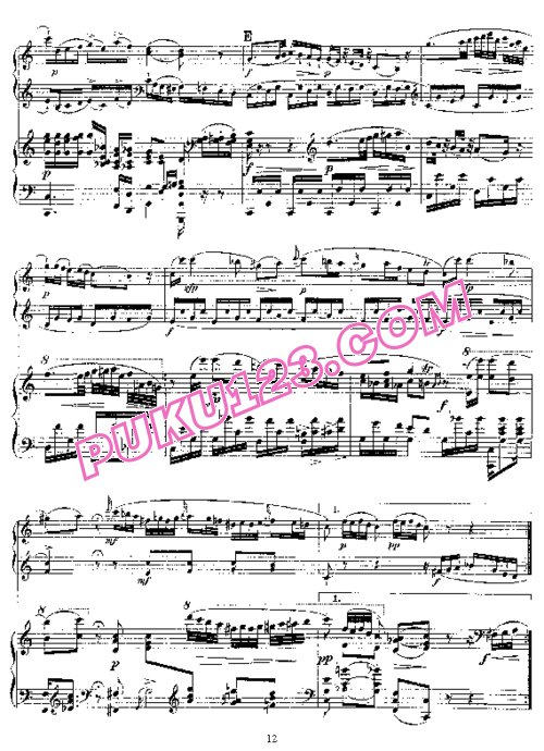 天天钢琴网-免费下载Mozart - Grieg - Piano Sonata in G Major K.283 - 2 Pianos