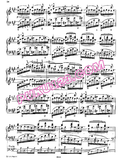 天天钢琴网-免费下载Liszt - Mozart - Réminiscences de Don Juan 李斯特改编钢琴独奏版
