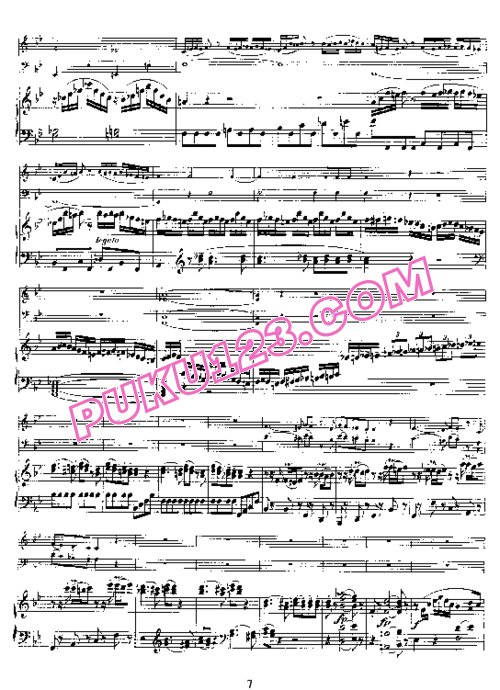 天天钢琴网-免费下载03.Mozart - Piano Trio no.3 in B-flat Major K.502