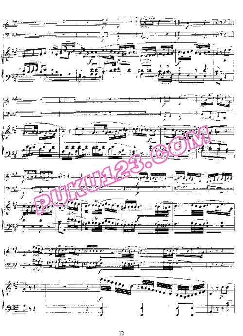 天天钢琴网-免费下载04.Mozart - Piano Trio no.4 in E Major K.542