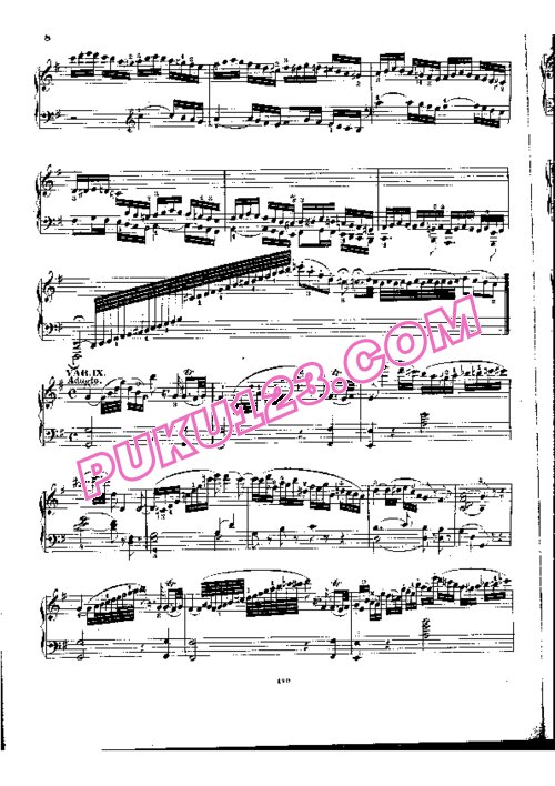 天天钢琴网-免费下载Mozart - Variations on Unser dummer Pobel meint in G Major K.455