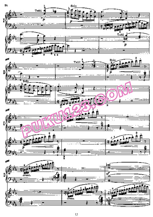 天天钢琴网-免费下载Mozart - Concerto no 10 K 365 - 316a - 2 Piano