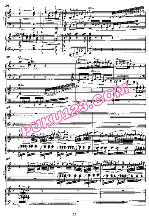 天天钢琴网-免费下载Mozart - Concerto no 10 K 365 - 316a - 2 Piano
