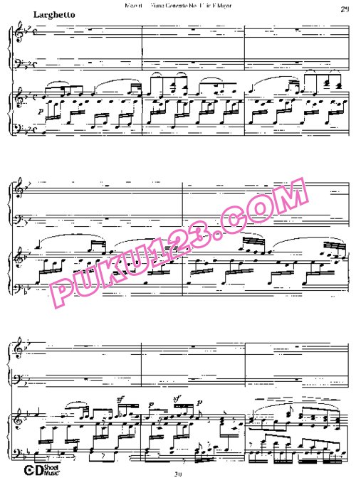 天天钢琴网-免费下载Mozart - Concerto no 11 K 413 - 2 Piano(另外一版)