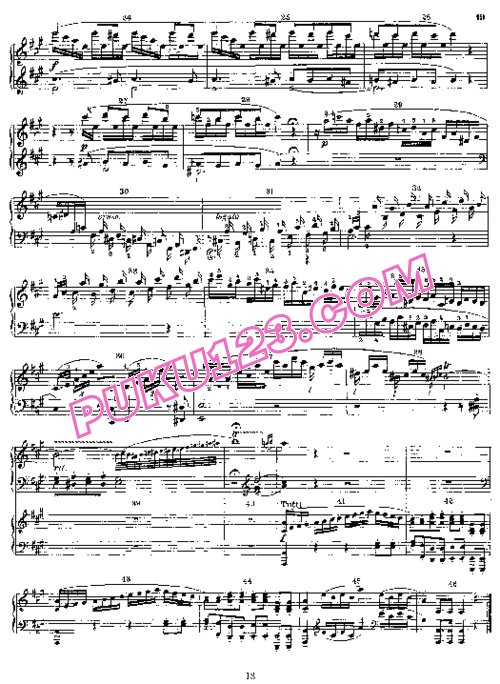 天天钢琴网-免费下载Mozart - Concerto no 12 K 414 - 385p - 2 Piano