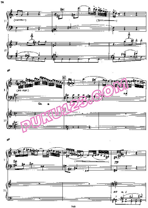 天天钢琴网-免费下载Mozart - Concerto no 17 K 453 - 2 Piano