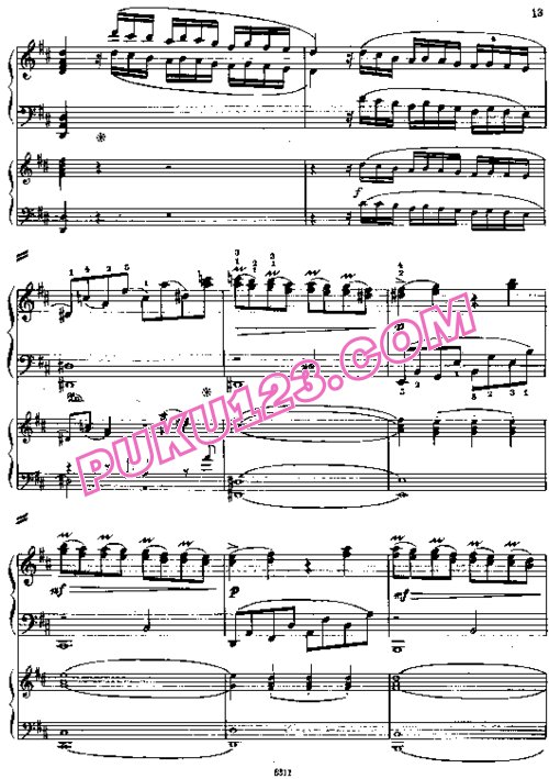 天天钢琴网-免费下载Mozart - Concerto no 3 K 40 - 2 Piano