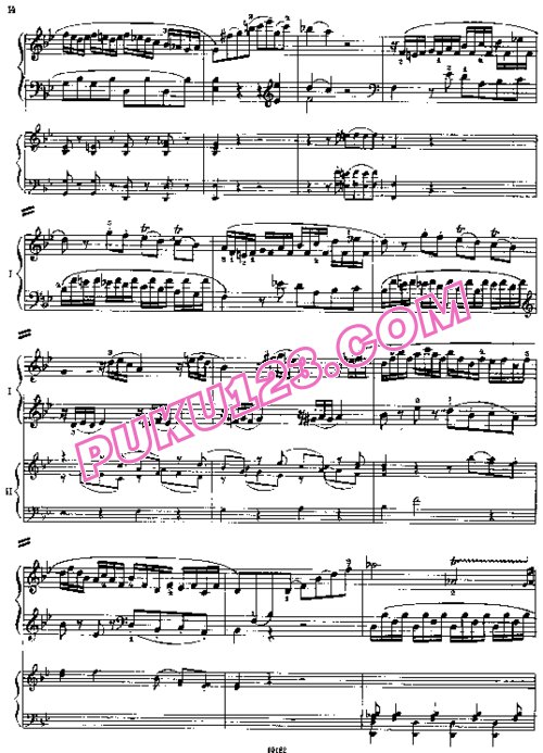 天天钢琴网-免费下载Mozart - Concerto no 6 K 238 - 2 Piano