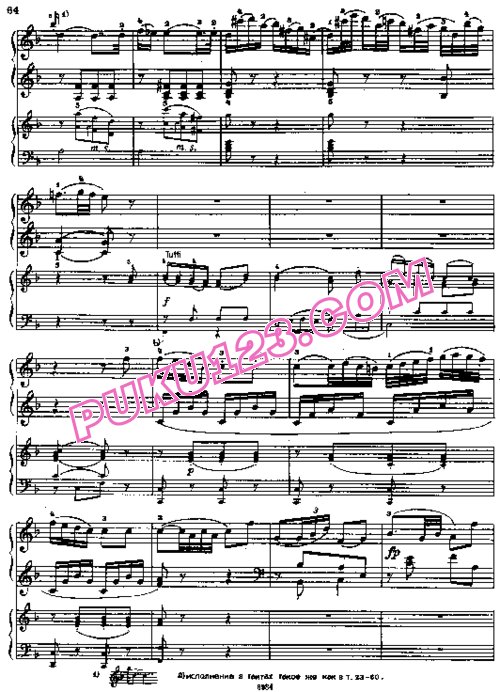 天天钢琴网-免费下载Mozart - Concerto no 8 K 246 - 2 Piano