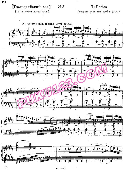 天天钢琴网-免费下载Mussorgsky - Pictures at an Exhibition