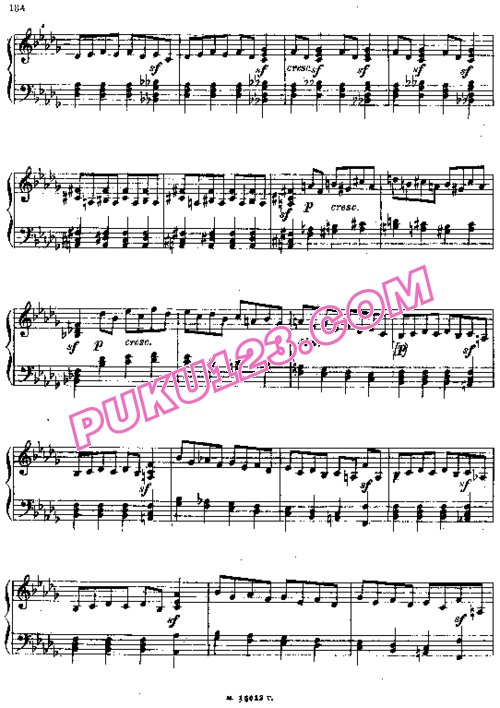 天天钢琴网-免费下载Mussorgsky - Pres De La Cote D azur En Crimee, Capriccio