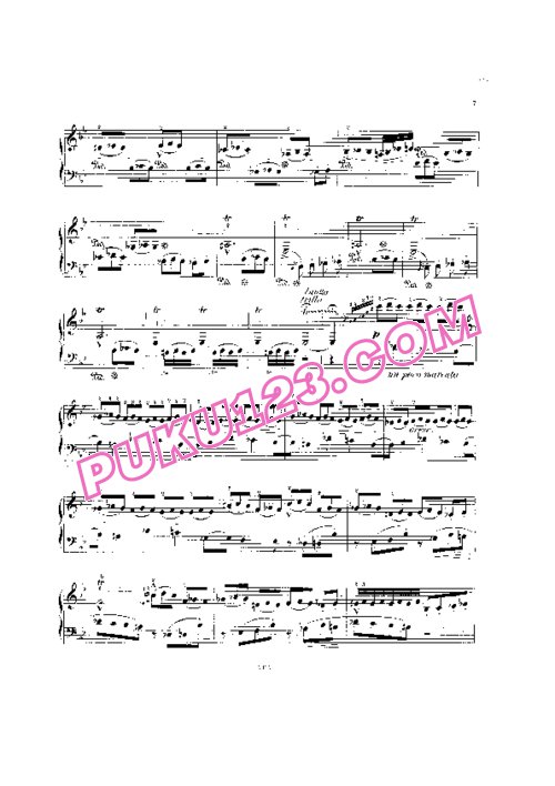 天天钢琴网-免费下载Liszt - Fantasie uber Motive aus Beethoven s Ruinen von Athen S.389