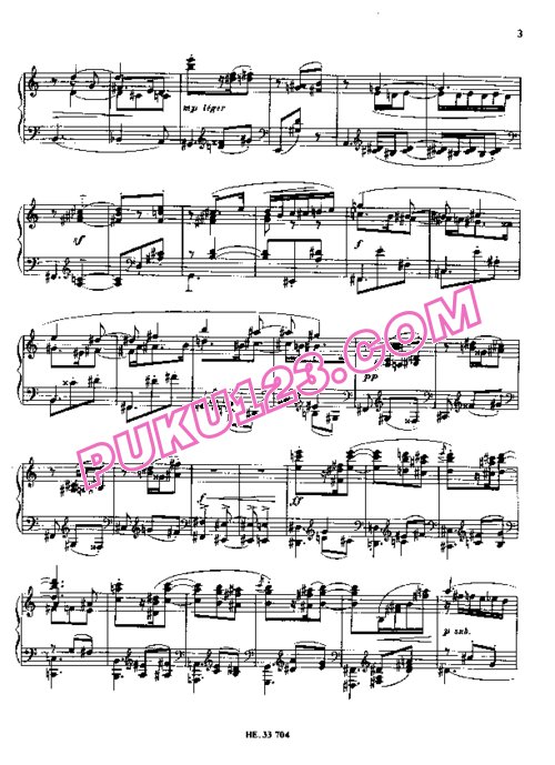 天天钢琴网-免费下载Ibert - Valse From L eventail de Jeanne