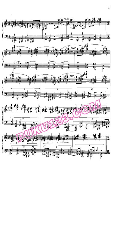 天天钢琴网-免费下载Ives - Three-Page-Sonata