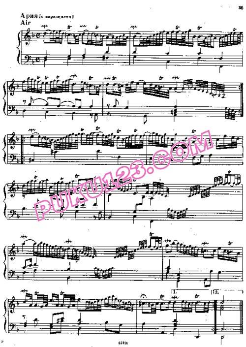 天天钢琴网-免费下载Handel - Suite No.3 in d Minor