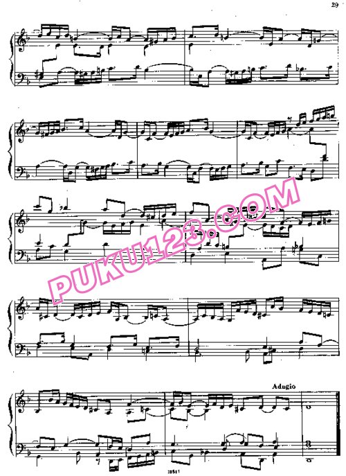 天天钢琴网-免费下载Handel - Suite No.3 in d Minor
