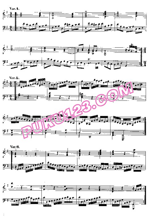 天天钢琴网-免费下载Handel - Chaconne in G Major G.229