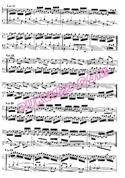 天天钢琴网-免费下载Handel - Chaconne in G Major G.229