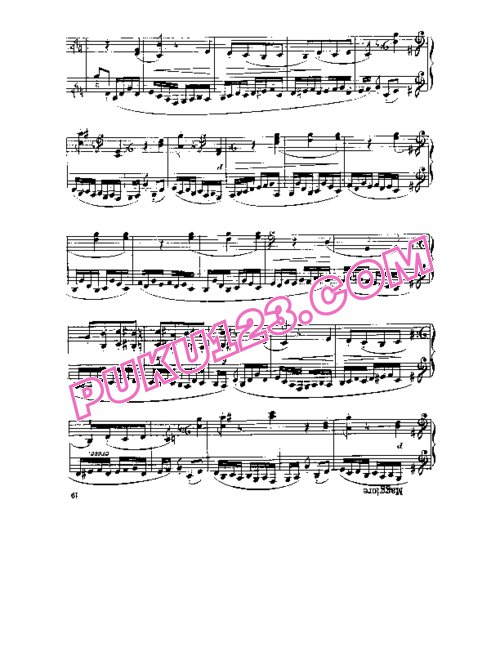 天天钢琴网-免费下载Haydn - Piano Trio in G Major, III. Finale Gypsy Rondo - Solo Piano