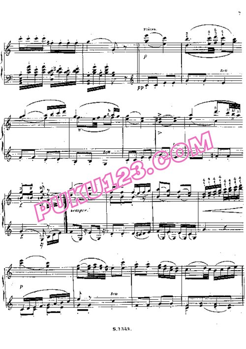 天天钢琴网-免费下载Haydn - Alkan - Andante from 36th Symphony 阿尔坎改编第二乐章钢琴独奏版