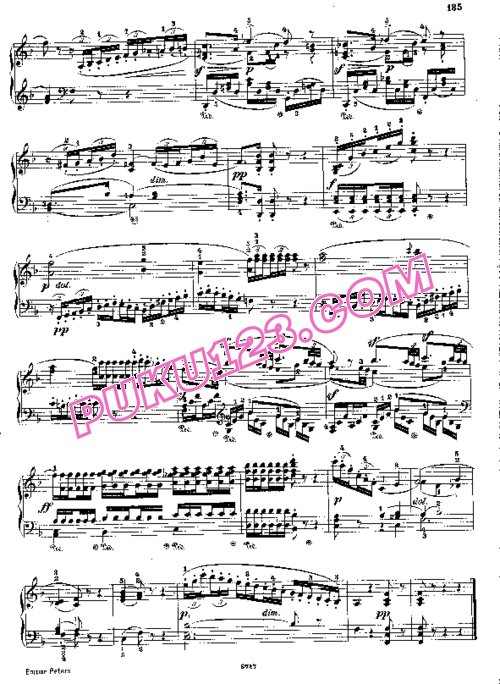 天天钢琴网-免费下载Haydn - Horn - Symphony No.98 in B-flat Major - Solo Piano