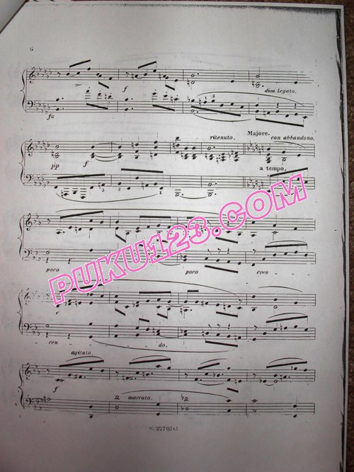 天天钢琴网-免费下载Henselt - Deux Nocturnes Op.6
