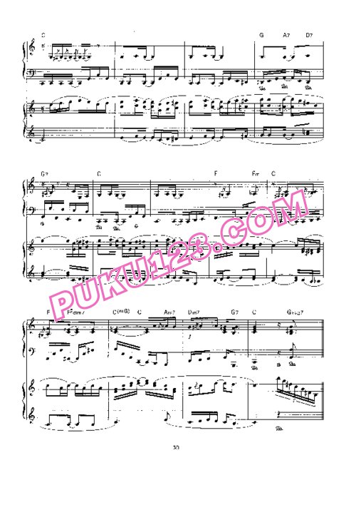 天天钢琴网-免费下载Joplin - The Entertainer - 2 Pianos
