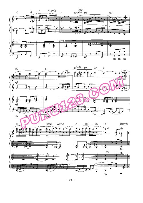 天天钢琴网-免费下载Joplin - The Entertainer - 2 Pianos